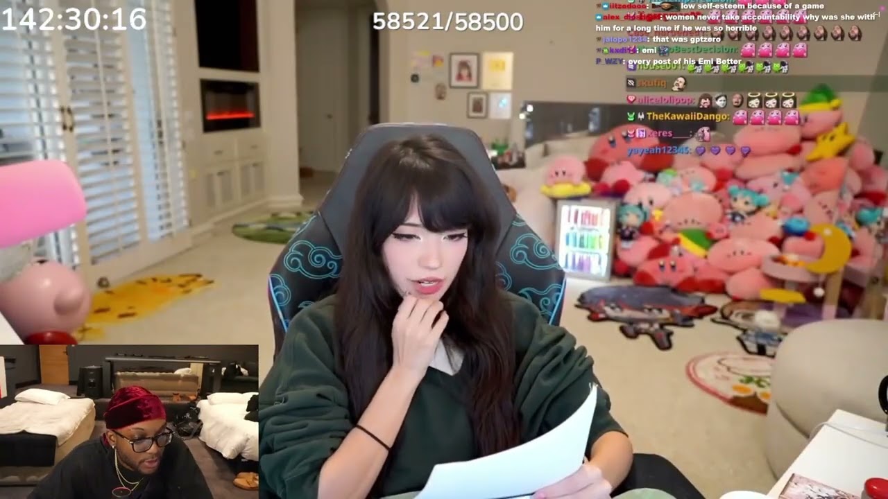 YourRage reacts to Mizkif’s old DMs to Emiru!