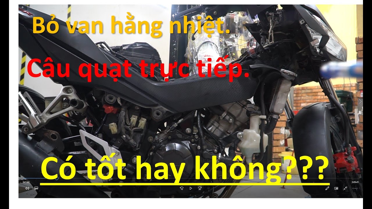 Bỏ van hằng nhiệt, Câu quạt trực tiếp. Tốt hay là hại???