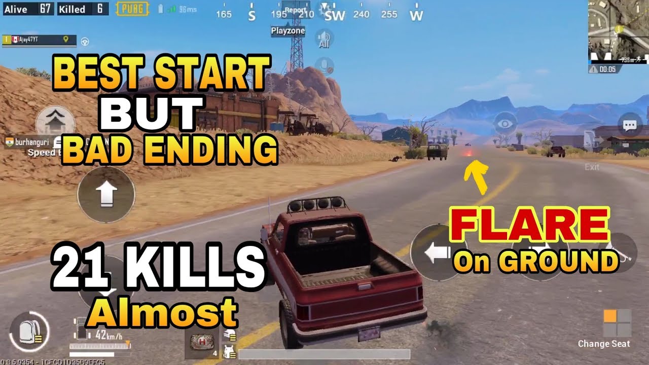 PUBG MOBILE - BEST START EVER BUT BAD ENDING - Almost 21 KILLS SOLO VS SQUADS