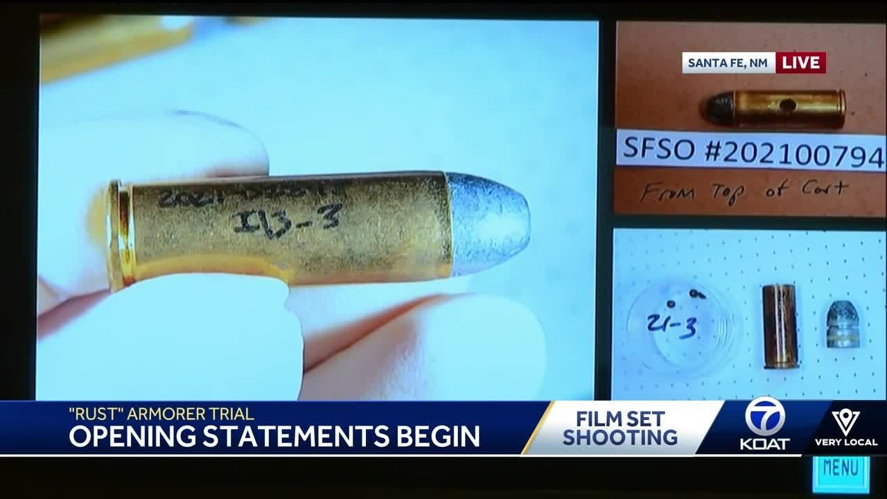 Rust Film Shooting Trial - Prosecutors explain the difference between live and dummy ammunition