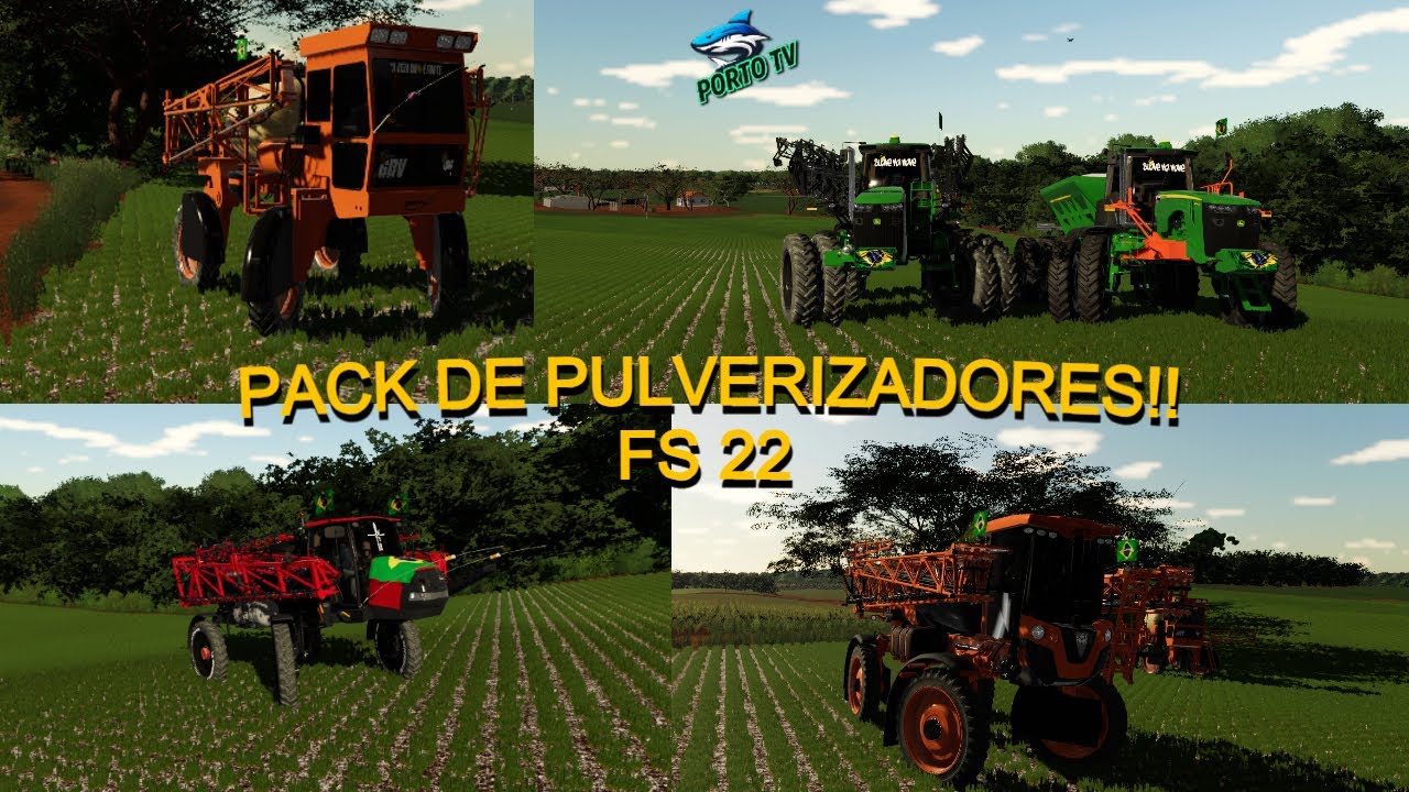 LIBERADO PACK DE MODS PULVERIZADORES BR FARMING SIMULATOR 22 || 2024 [LIBERADOOO]!!!!