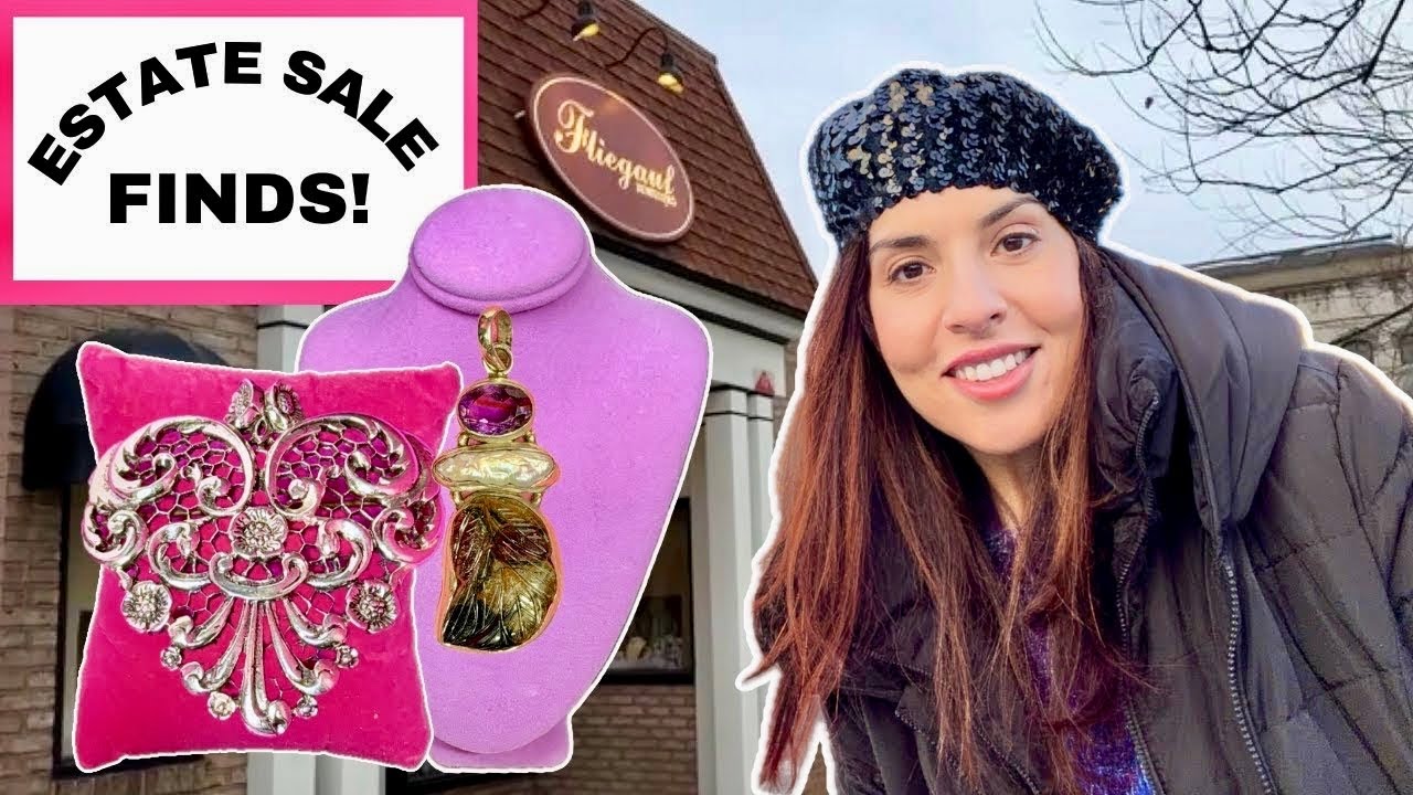 8 Pieces Of High End Vintage Jewelry For $450! Estate Jewelry Bargain Finds!