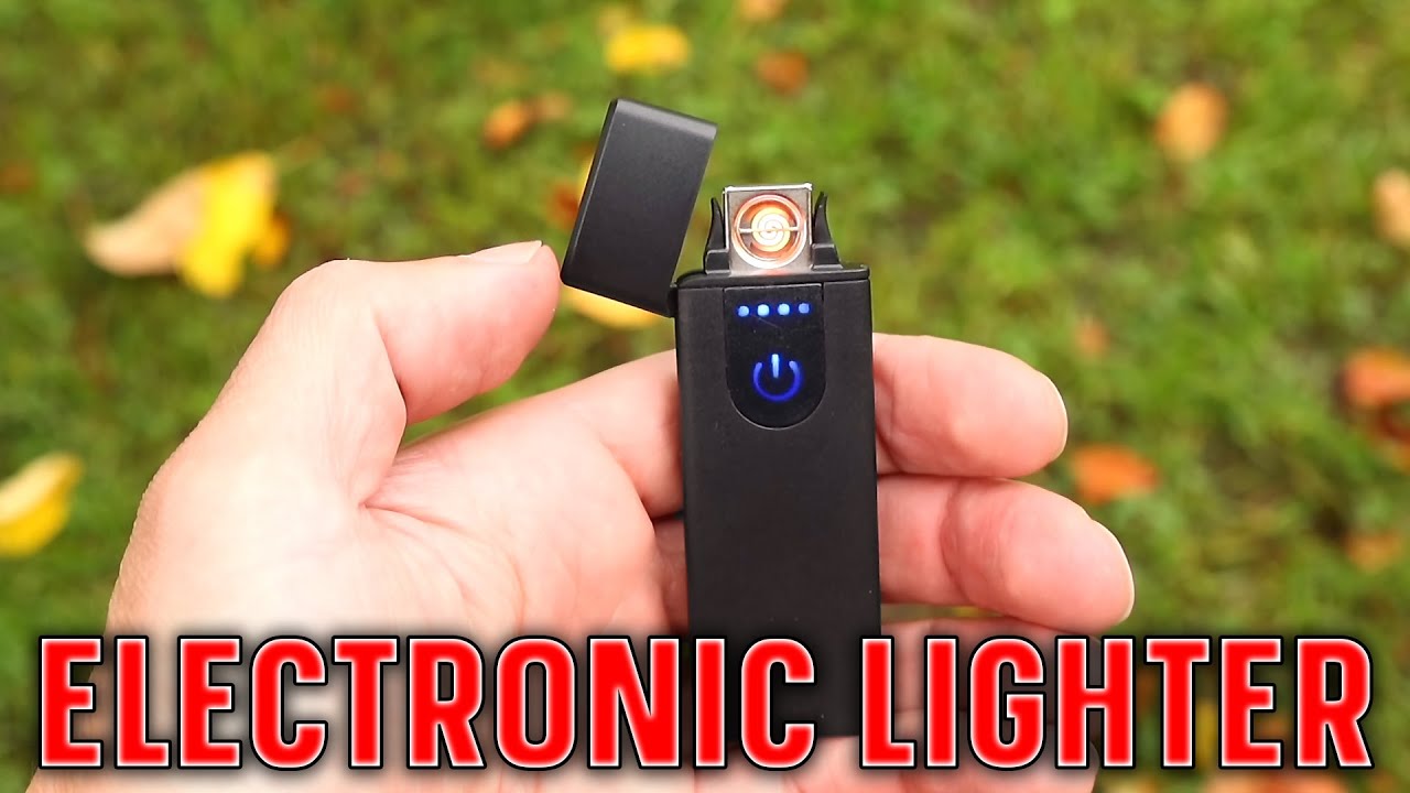 USB Flameless Electric Lighter 🔥 Windproof USB Rechargeable Touch Lighters