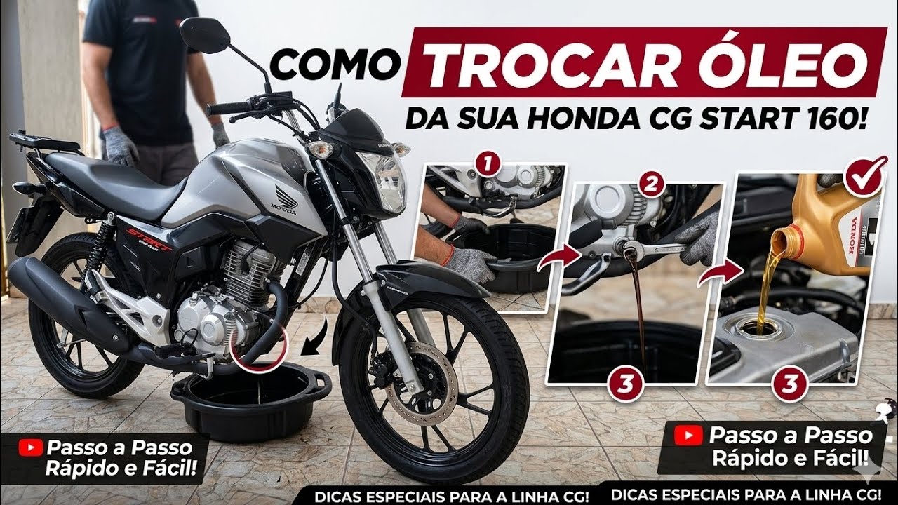  COMO TROCAR O ÓLEO DA SUA 160 