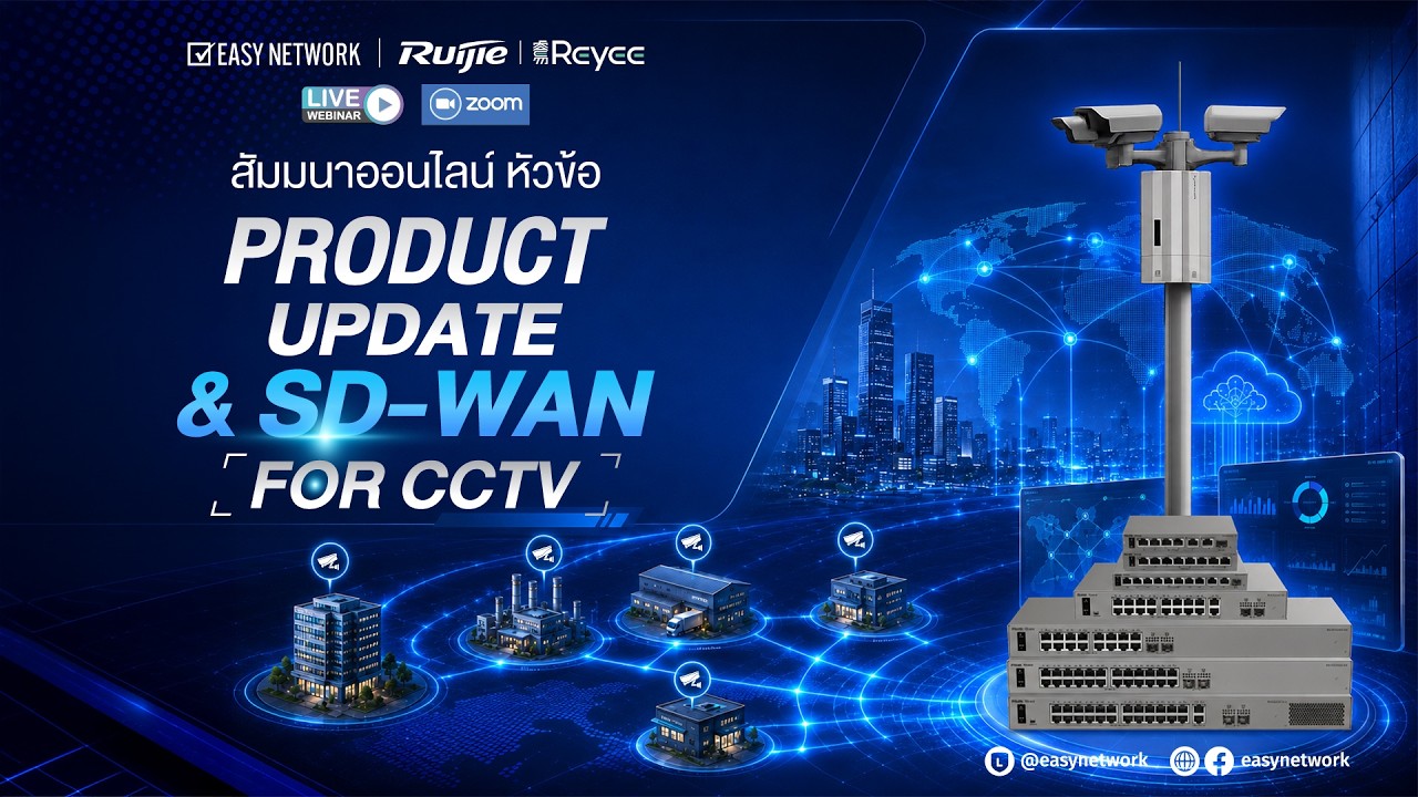 Product Update and SD-WAN for CCTV