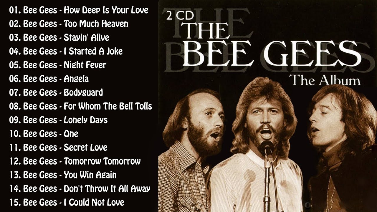 BEE GEES GREATEST HITS FULL ALBUM - THE BEST SONGS OF BEE GEES - THE BEST OF ALL TIME BEE GEES