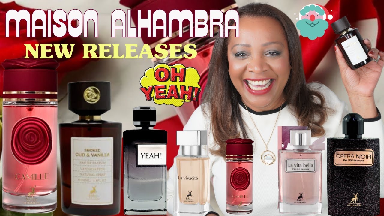 MAISON ALHAMBRA HAUL OF NEW CLONES | SMOKED OUD & VANILLA |   MAISON ALHAMBRA CAMILLE FOR WOMEN