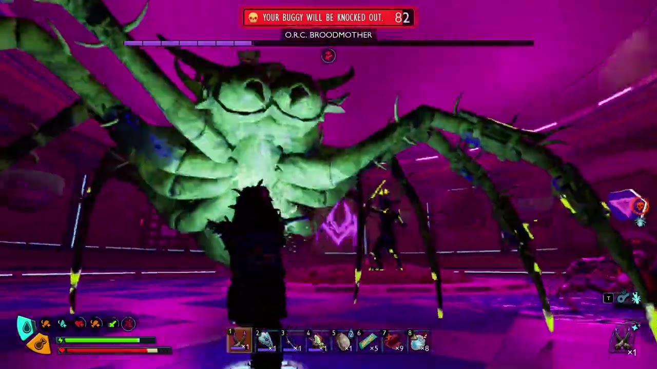Grounded 2 Defeating the Masked stranger and the o.r.c broodmother easy fight