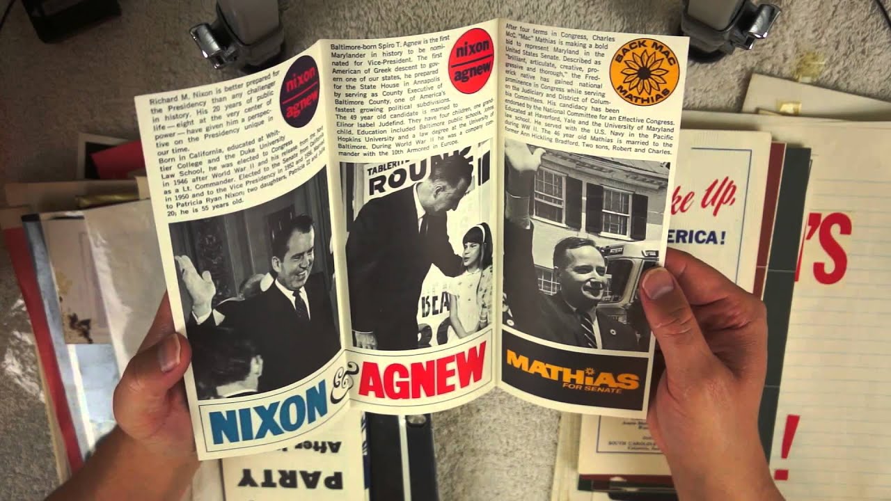 1968 Election Campaign Memorabilia