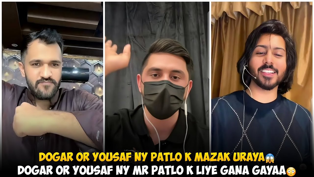 Maan Dogar Or Yousaf Ny Mr Patlo k Mazak Uraya | Dogar Or Yousaf Ny Mr Patlo Ke Liye Gana Gayaa