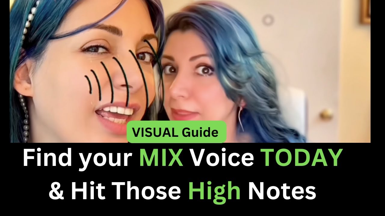 Try This to Hit ANY High Note TODAY! 🤩 MIX VOICE HACK I VISUALS Guide