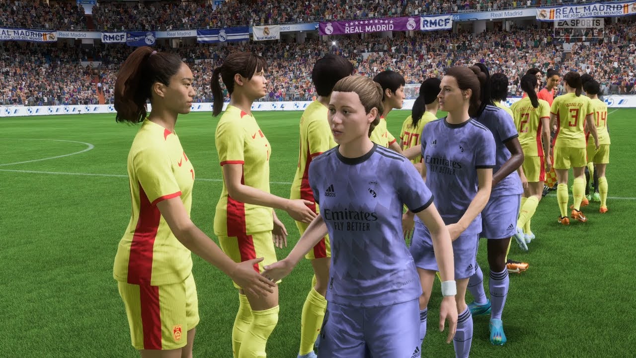 November 29, 2025 - China vs Real Madrid - International Football Friendly Match - FIFA23 Gameplay
