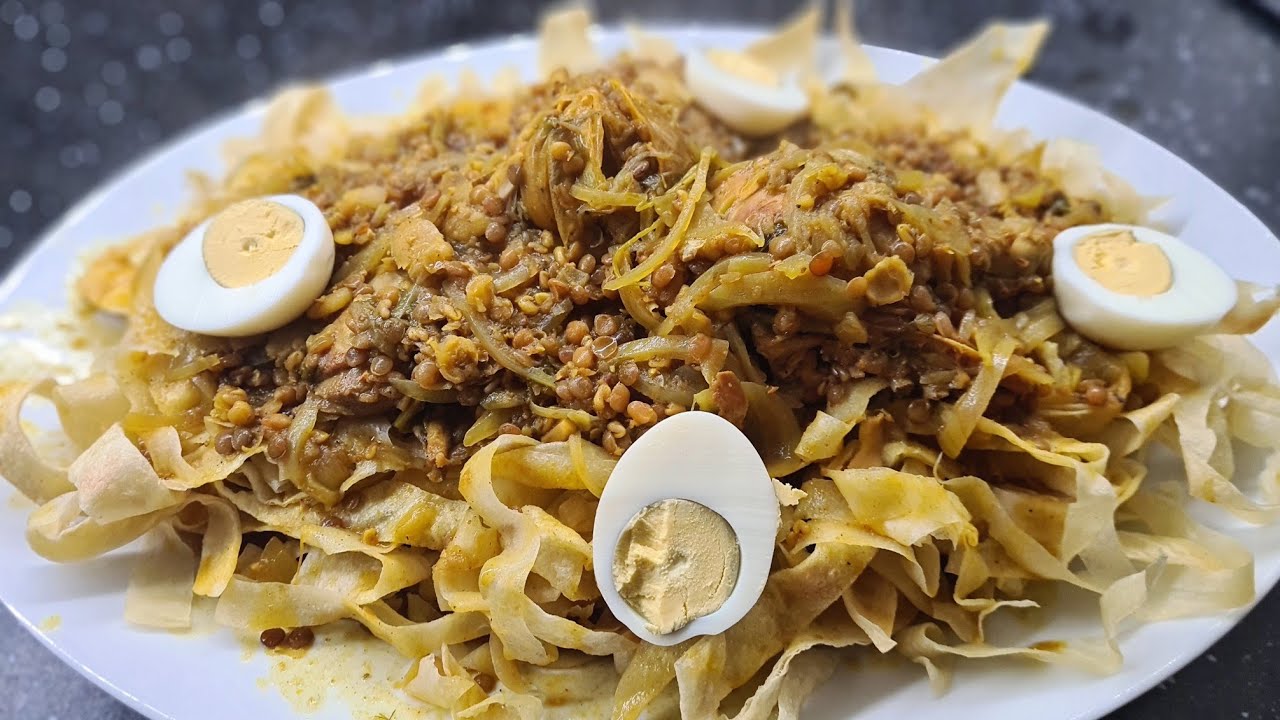 Réussir la RFISSA MAROCAINE en toute simplicité ( recette complète TRID + SAUCE POULET)