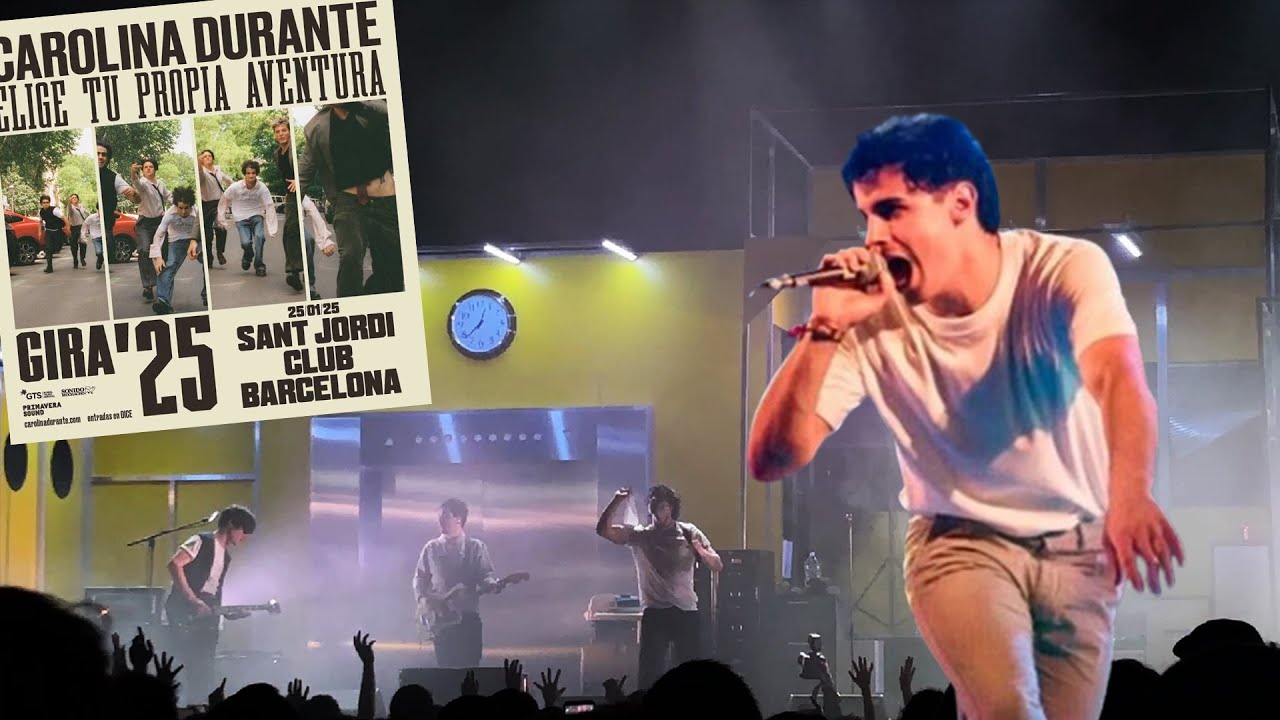 En vivo con... CAROLINA DURANTE en el Sant Jordi club de Barcelona