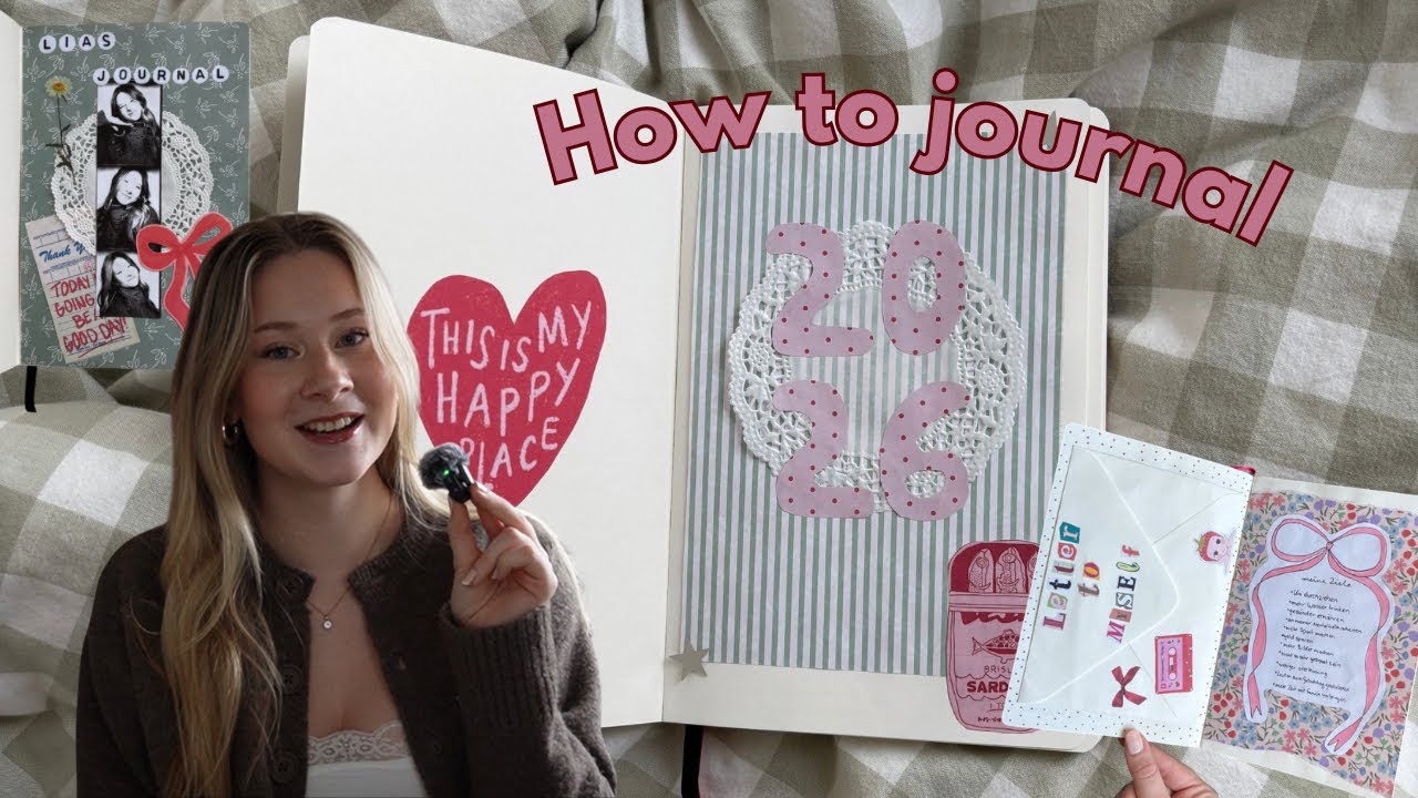 So startest Du Dein Journal │ Low Budget, Setup 2026 Inspo & Tipps 