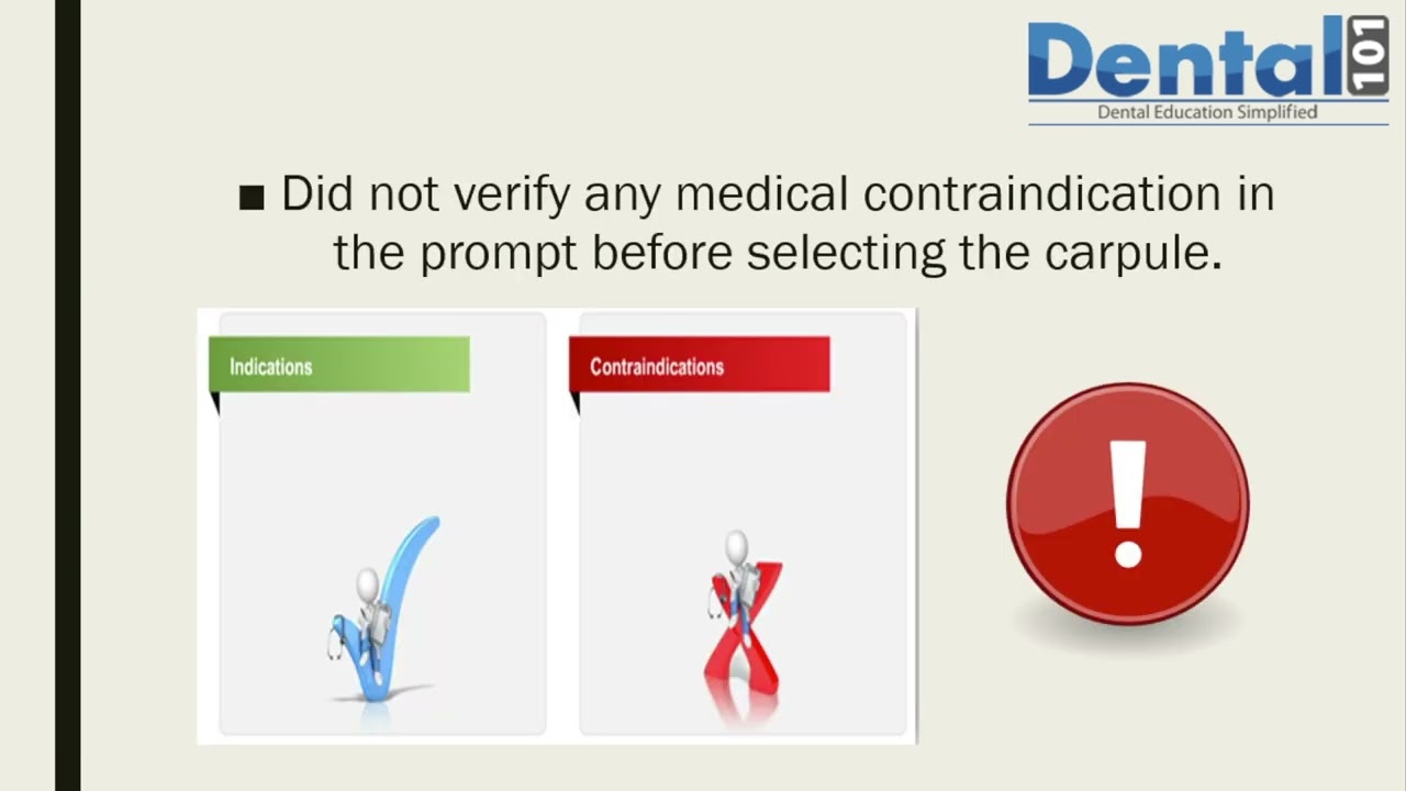 Common mistakes in LA task for ADC exams