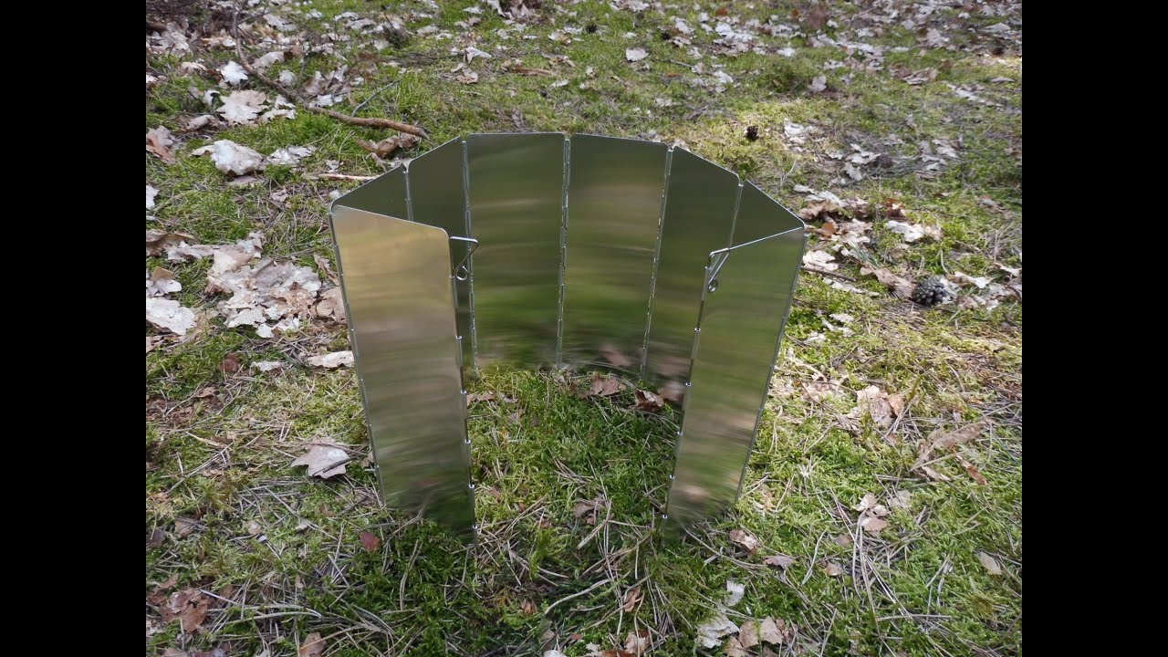 Aluminiowa składana osłona przeciwwietrzna