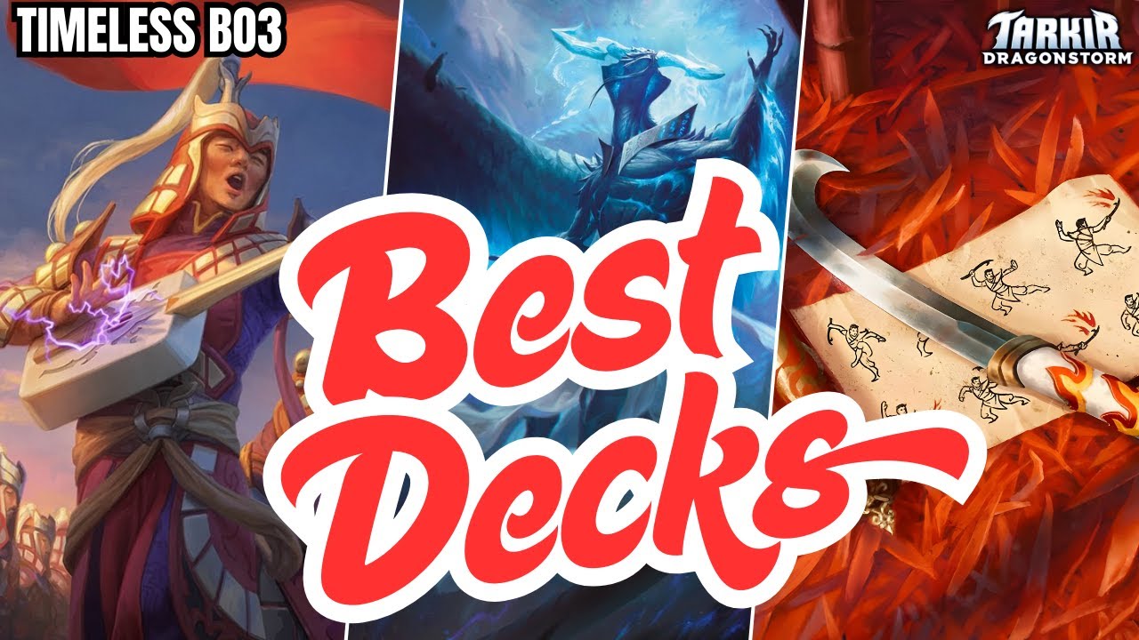Which New Decks Are DOMINATING MTG Timeless Format?
