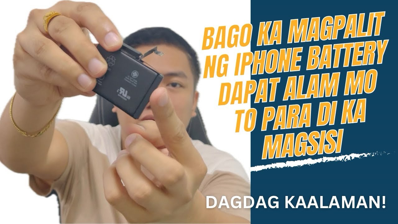 IETV iPhone Repair Tips - Bago ka magpalit ng iPhone battery dapat alam mo to para di ka magsisi!