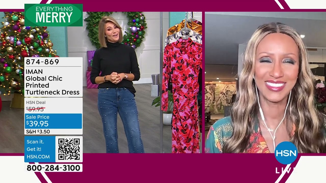 HSN | IMAN Global Chic Fashions - All On Sale 11.21.2024 - 06 PM