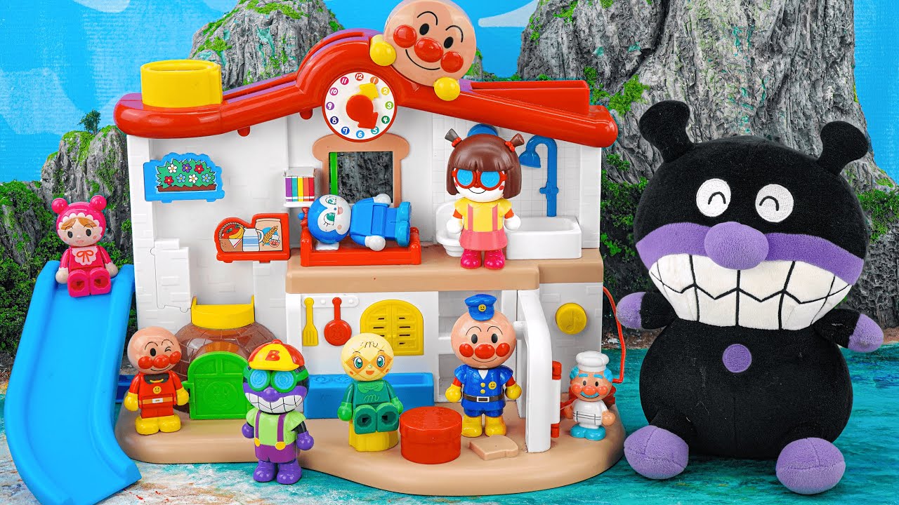 90 Minutes Satisfying with Unboxing Anpanman’s Play House with Many Features ASMR | アンパンマンのおもちゃまとめ大全