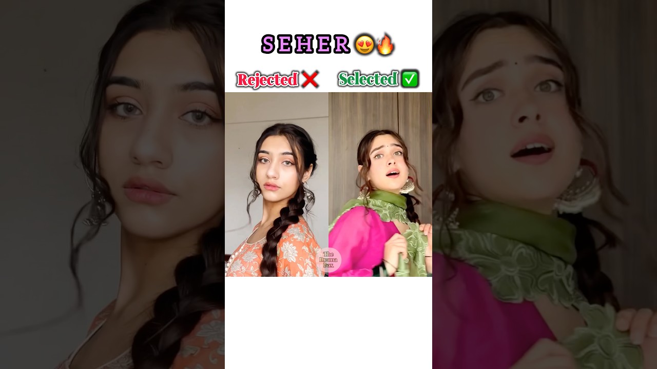 Seher selection😍| Seher hona ko haai| Rishita Kothari| Parth Samthan| #youtubeshorts #shorts #maher