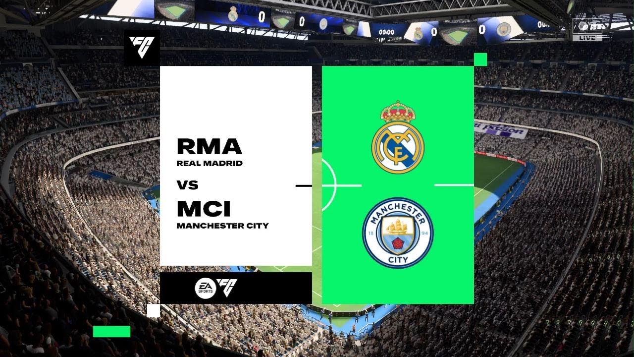 EA SPORTS FC 26: Real Madrid VS Manchester City (First To Score)