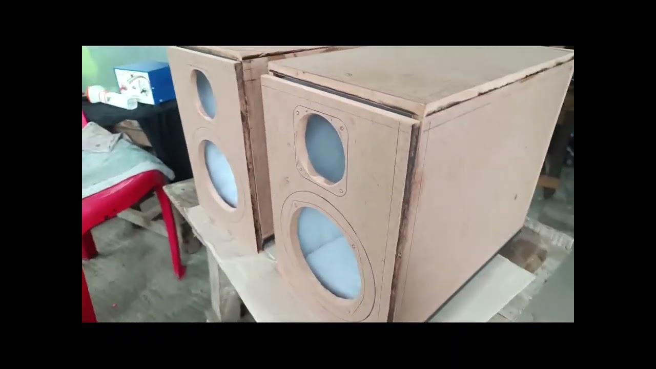 6 inch Woofer Bookshelf Making, 6 inch Speaker Box