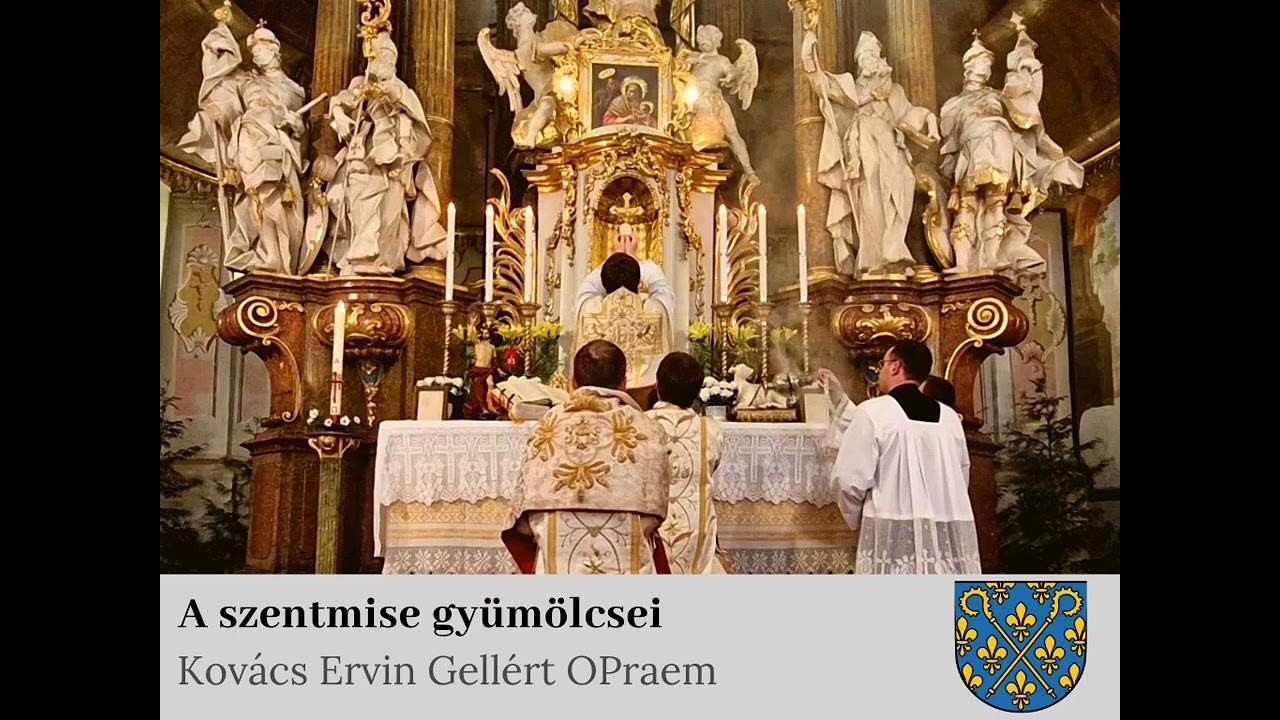 Kovács Ervin Gellért OPraem: A szentmise gyümölcsei