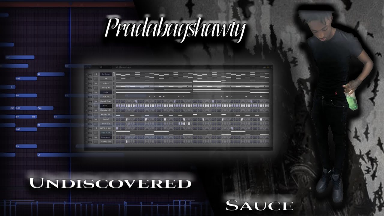 making beats for pradabagshawty in 4 minutes | fl studio tutorial