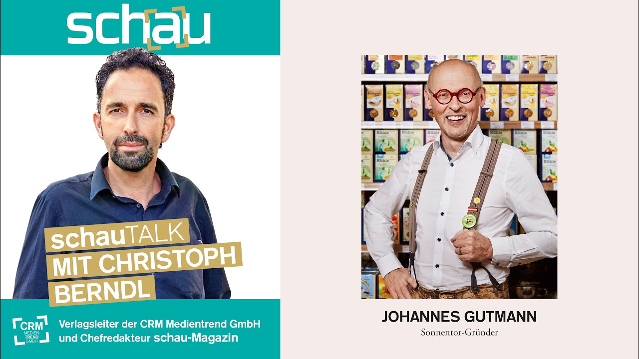 schau-Talk mit schau-Talk mit Sonnentor-Gründer Johannes Gutmann