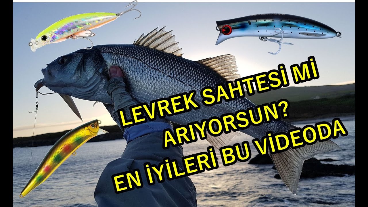 EN AVCI LEVREK SAHTELERİ / SEA BASS LURES
