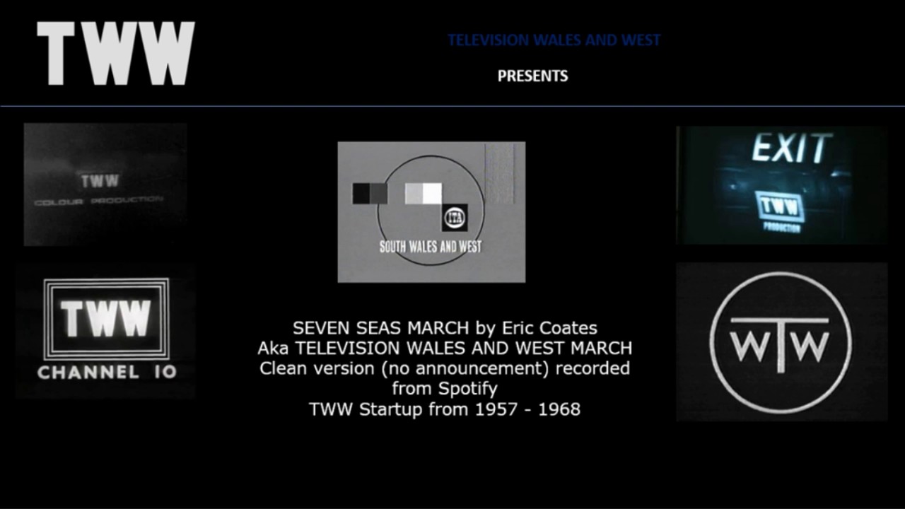 Seven Seas March by Eric Coates (Television Wales and the West Startup Music)