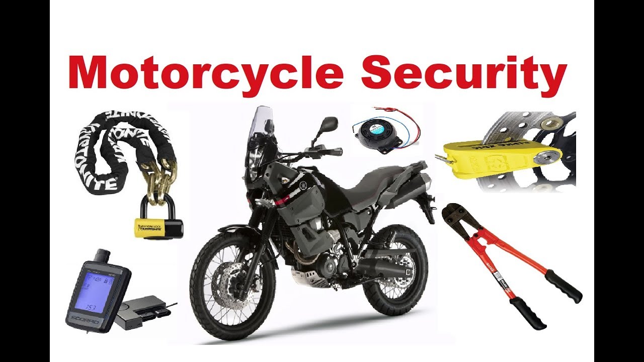 Top 8 tips to protect your motorcycle - Motorcycle Security Systems