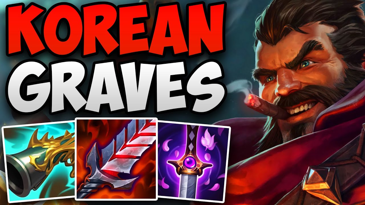 KOREAN CHALLENGER JUNGLER CARRIES WITH GRAVES | CHALLENGER GRAVES JUNGLE GAMEPLAY | Patch 15.3 S15