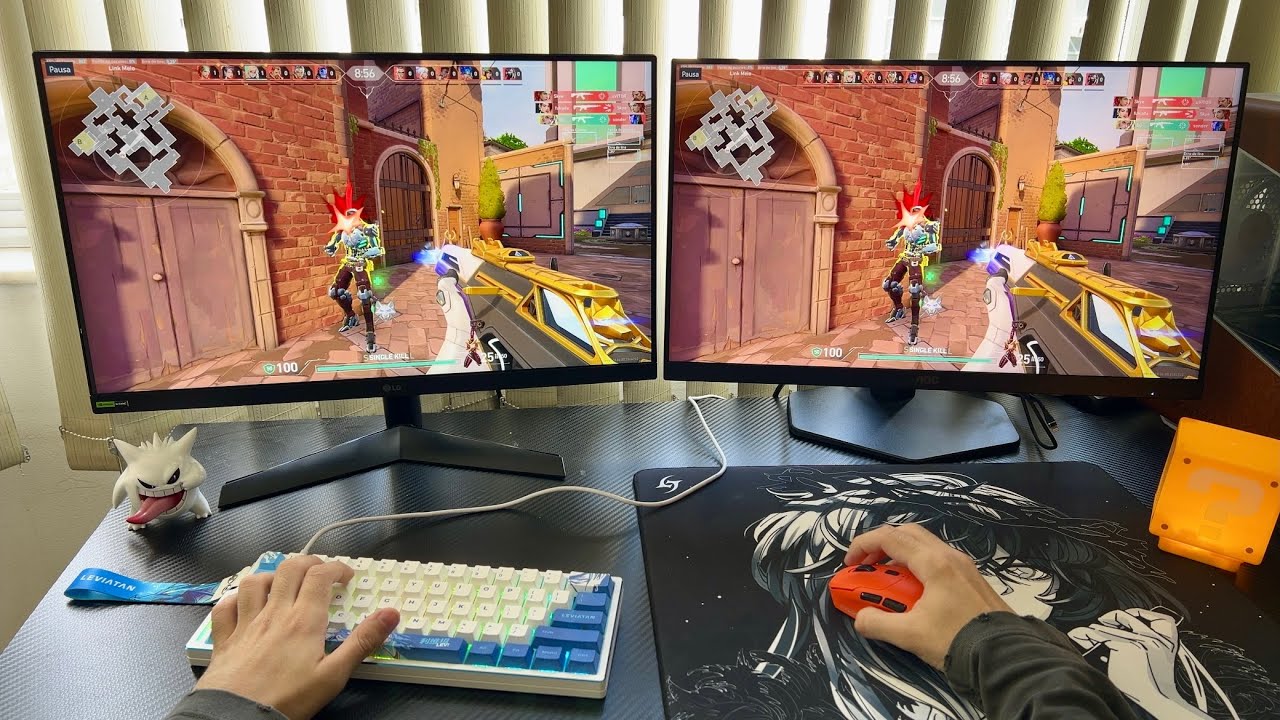LG Ultragear ou AOC? Qual Melhor Monitor Barato 180hz IPS