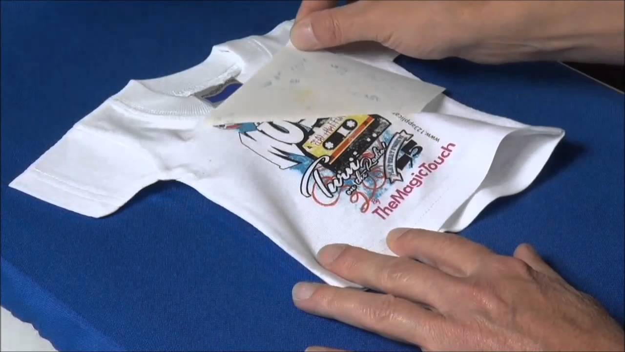 123 Applications | Papier transfert T.One TheMagicTouch