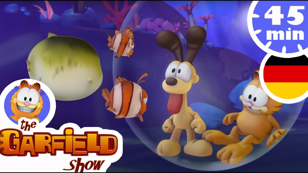 😾 Ein Tag zum Angeln 🎣 - Garfield Episoden Compilation
