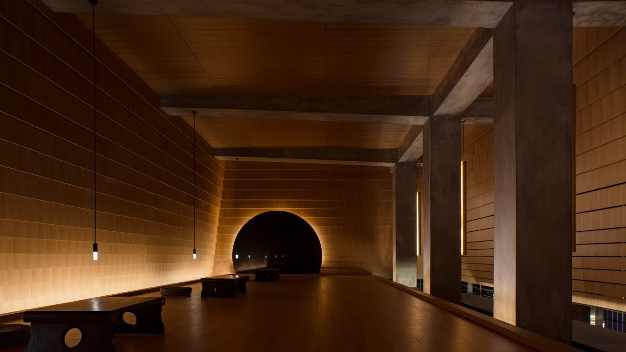 Hilarchitects completes contemplative meditation hall in eastern China