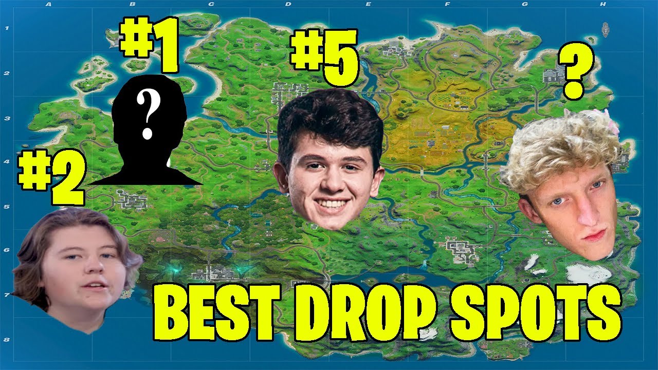 Best FNCS Drop Spots | Where The Top 10 Duos Land