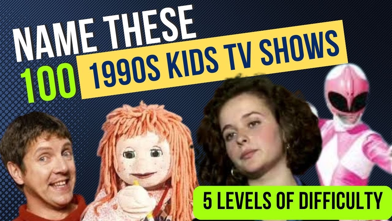 100 1990s Kids TV Shows Quiz