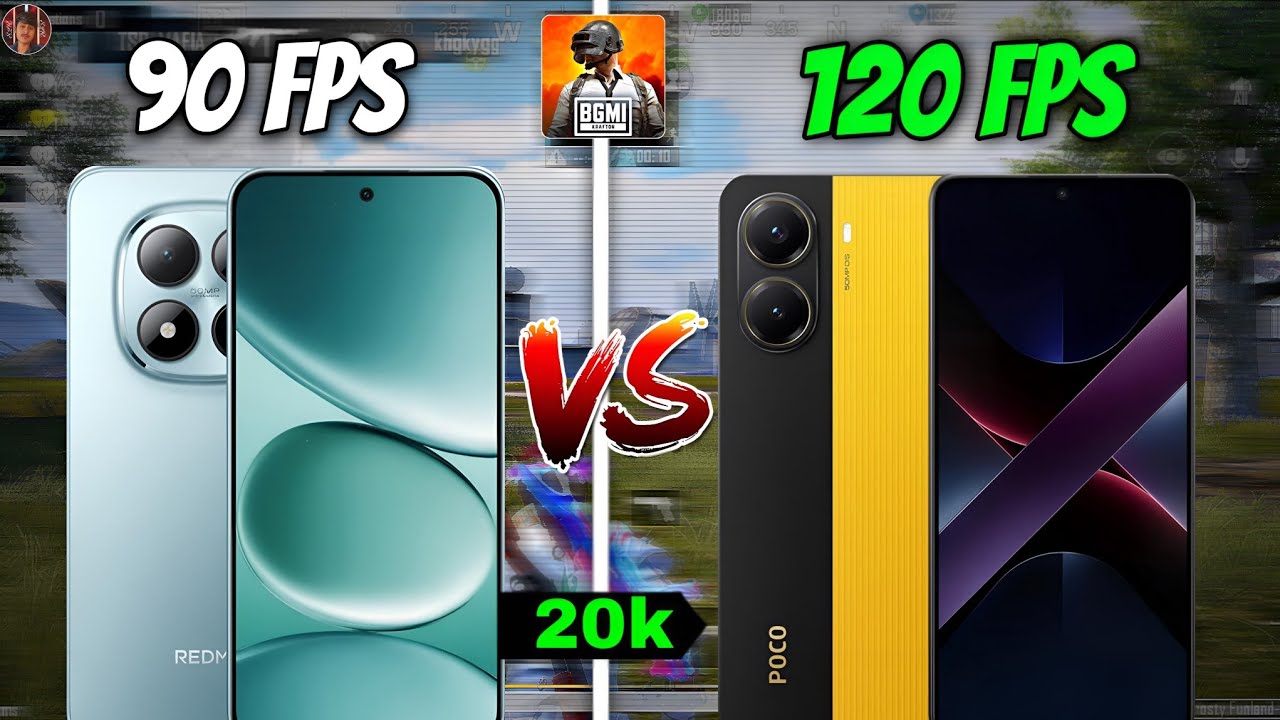 Don’t Buy Before Watching 😱| POCO X7 Pro vs Redmi Note 15 | BGMI 90FPS vs 120FPS | Under ₹20K Gaming