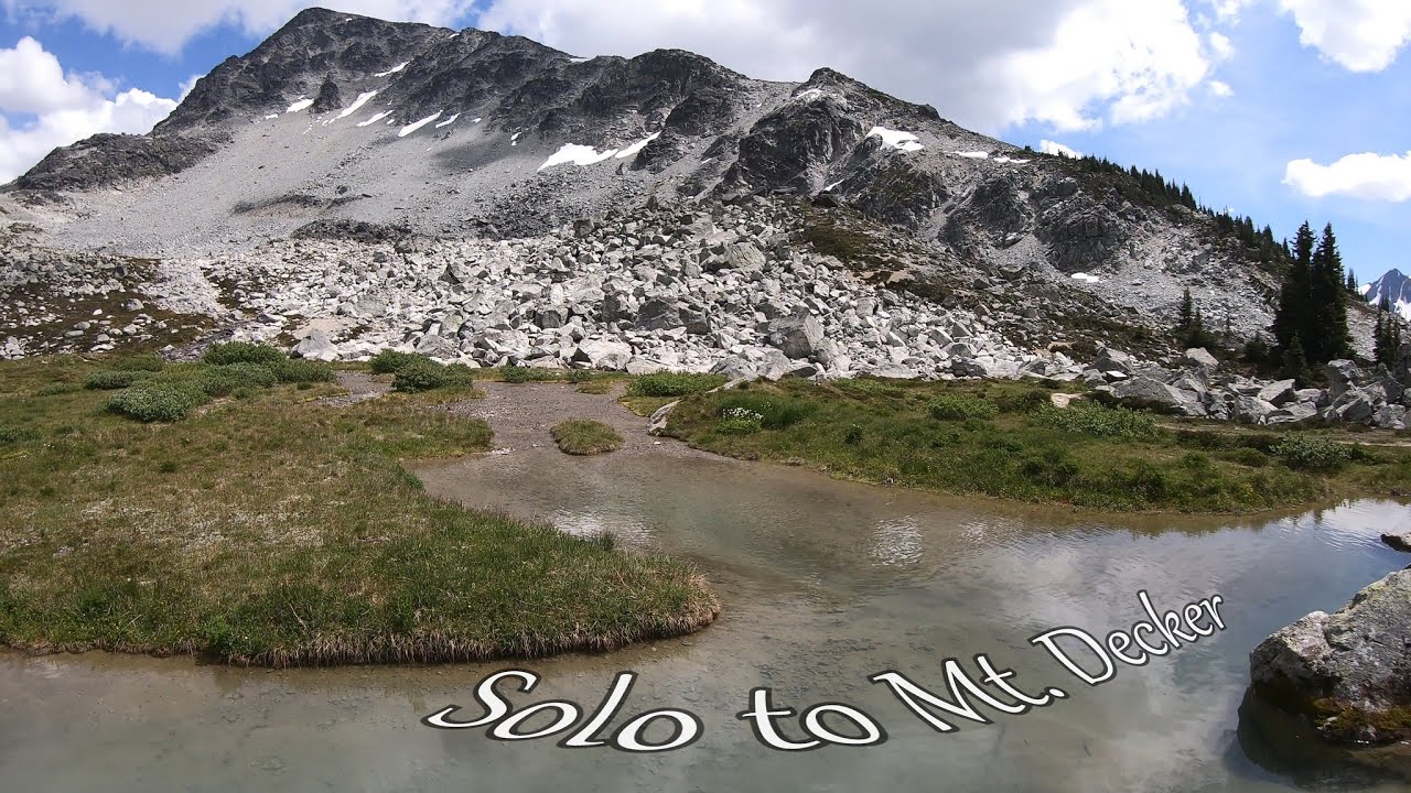 Solo to Mt. Decker, Whistler BC, Hiking, Camping, & Astrophotography