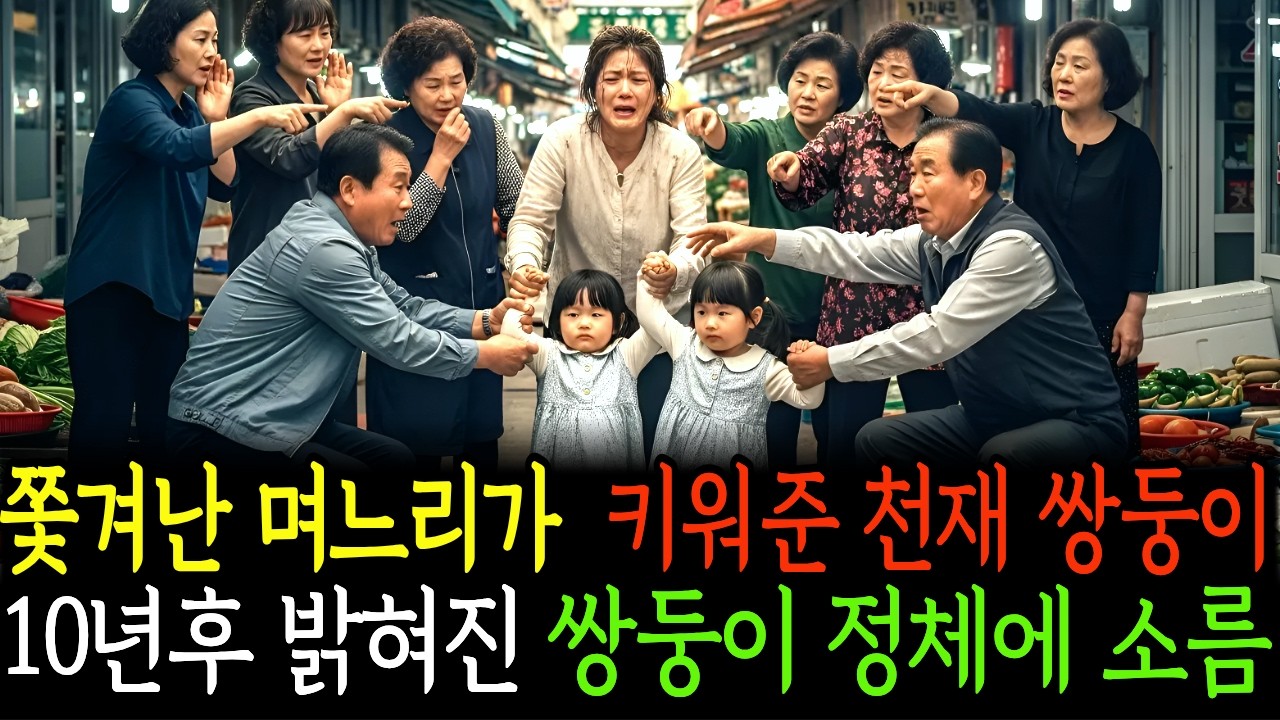 천재 고아 쌍둥이를 키워준 이혼한 며느리, 10년 후 정체가 밝혀지는데...