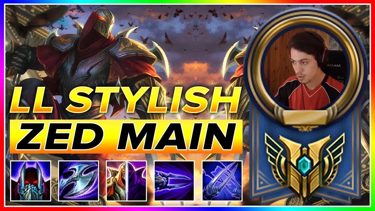 LL Stylish Zed Montage - Best Zed Worlds|| Master LOL