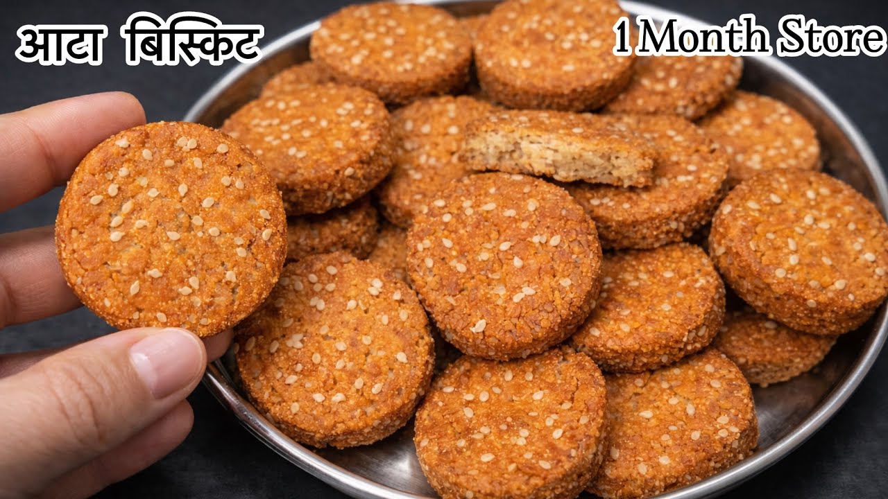 गेहूं के आटे से बनाए मजेदार नाश्ता जो पूरे महीने खराब नही होगा चाहे चाय के साथ या हर कभी खाए