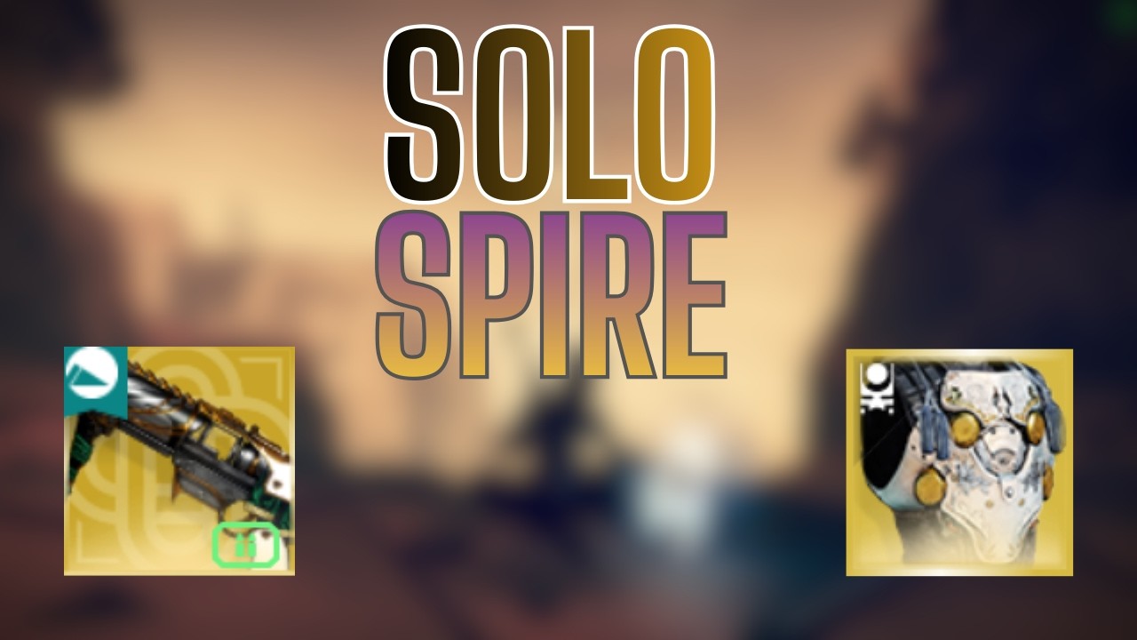 Solo Flawless Spire with Arc Titan || Destiny 2: Renegades