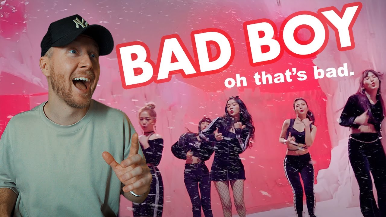 Singer Reacts to Red Velvet 'Bad Boy' MV