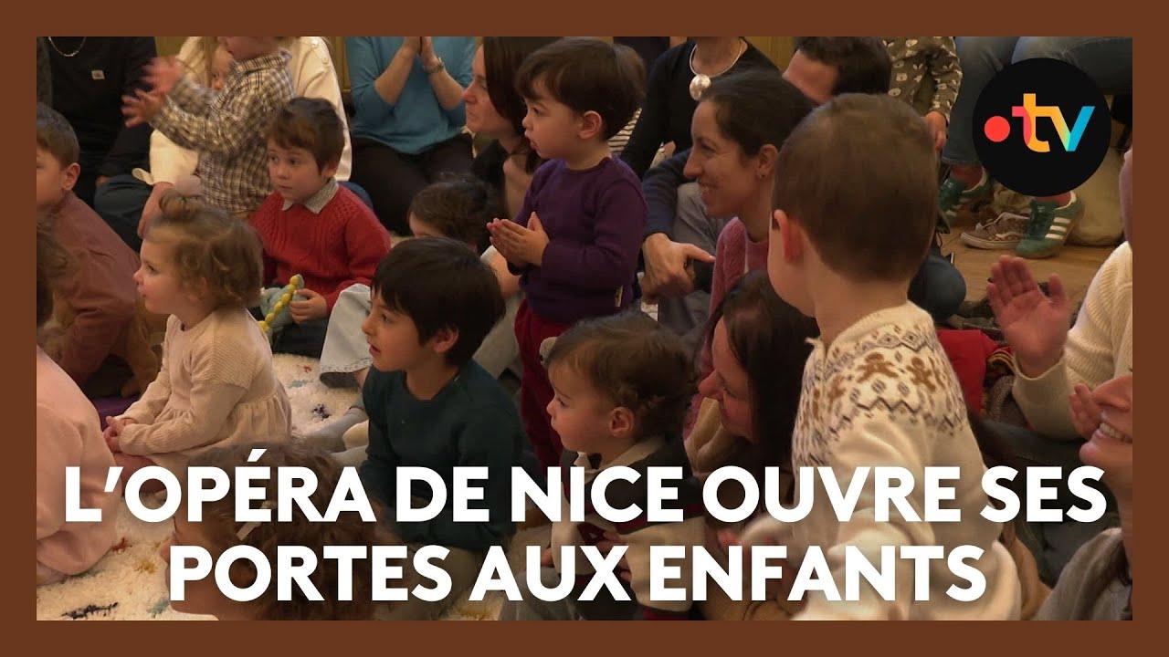À l’Opéra de Nice, les enfants découvrent la musique… avec leur doudou