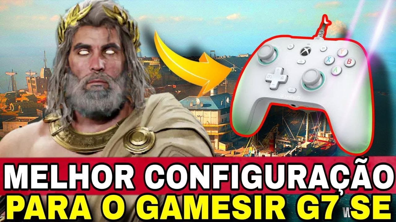 ESSA É A MELHOR CONFIGURAÇÃO DO GAMESIR G7 SE PARA JOGAR O WARZONE